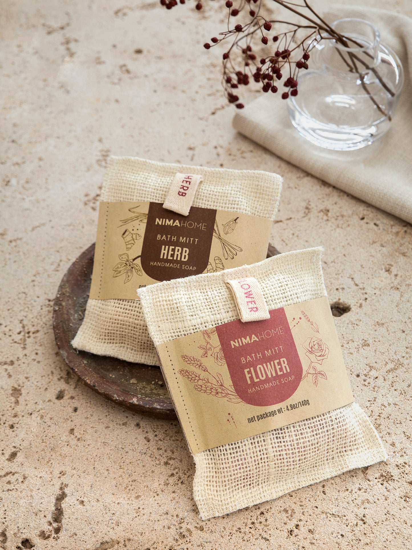 Σαπούνι/Σφουγγάρι απολέπισης 140g Wash Pad - Flower