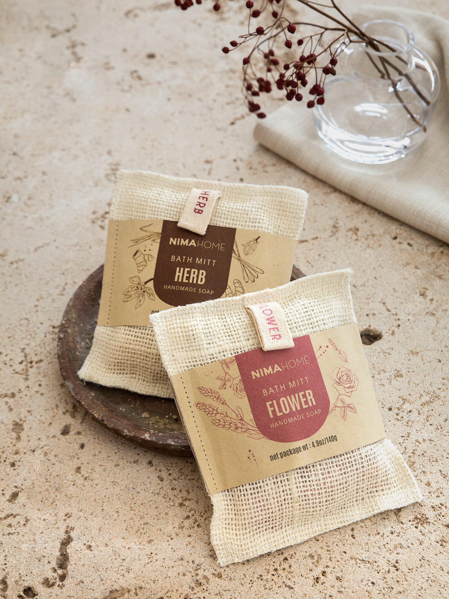 Σαπούνι/Σφουγγάρι απολέπισης 140g Wash Pad - Flower