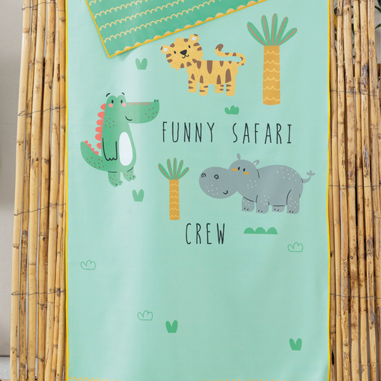 Παιδική Πετσέτα Θαλάσσης 140x70εκ. Funny Safari - Nima - MyHouseandKids