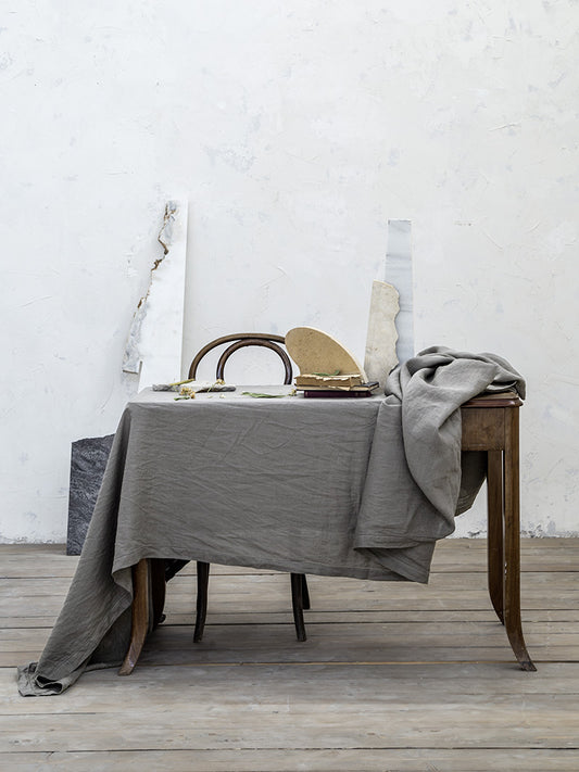 Τραπεζομάντηλο 150x220 Linho - Dark Gray