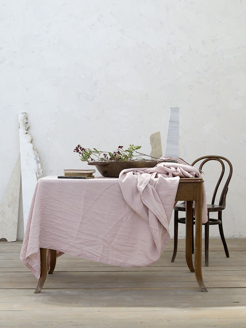 Τραπεζομάντηλο 150x220 Linho - Dusty Pink