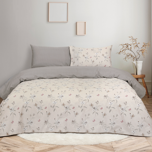 Σεντόνια Σετ Υπέρδιπλα με Λάστιχο 160x200+35cm Victoria Kocoon - Kocoon - MyHouseandKids