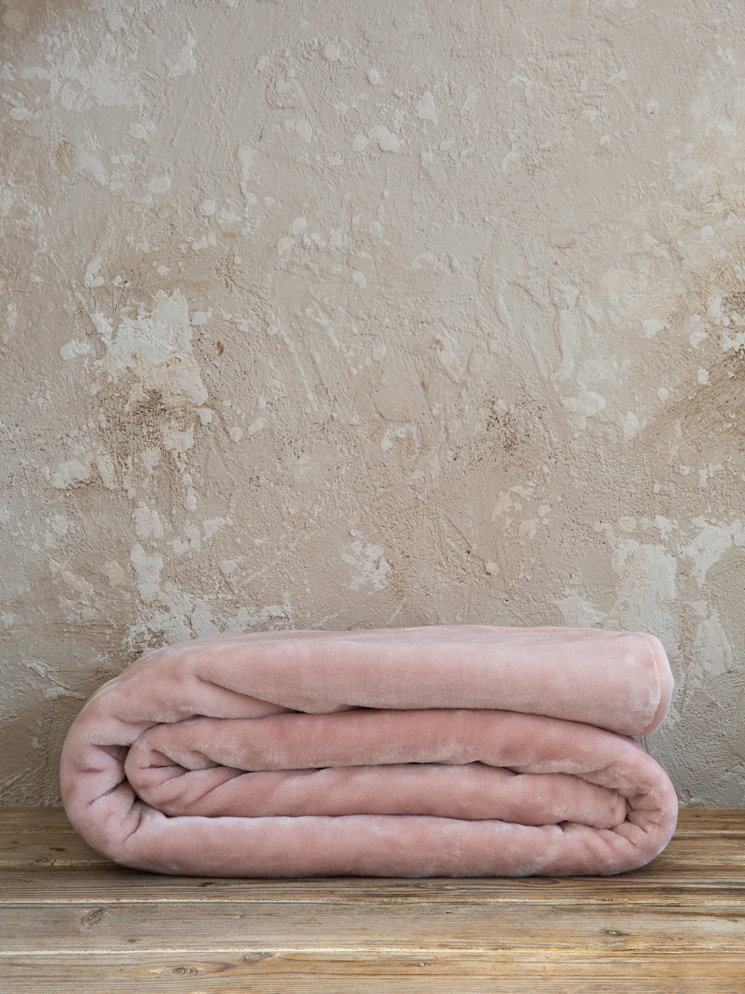 Κουβέρτα Βελουτέ Μονή 160x220 Coperta - Pink