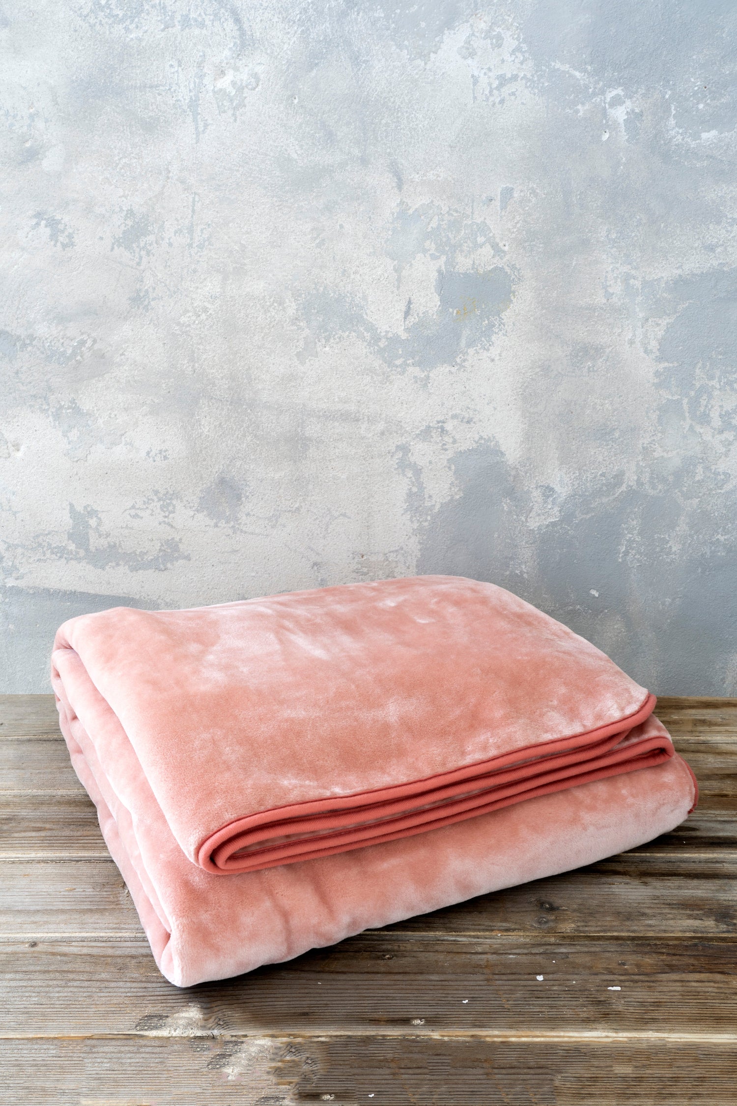 Κουβέρτα Βελουτέ Μονή 160x220 Coperta - Pink