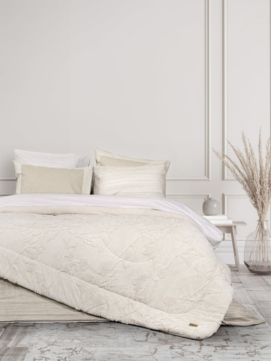 Κουβέρτα/Πάπλωμα Μονό 160x220 - Elara Light Beige