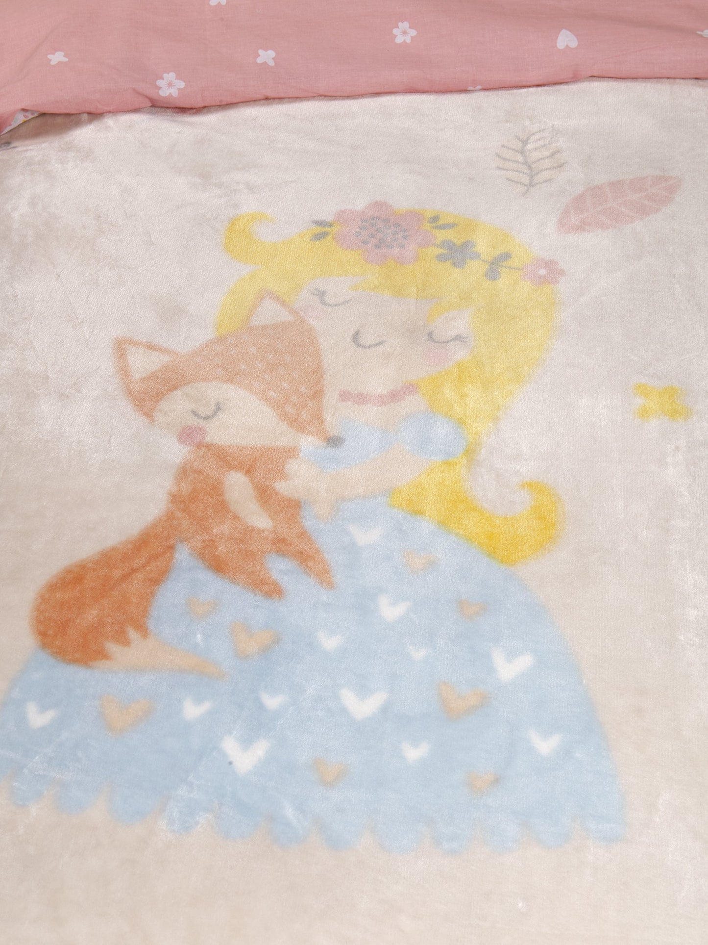 Κουβέρτα Βελουτέ Μονή 160x220 - Forest Fairy