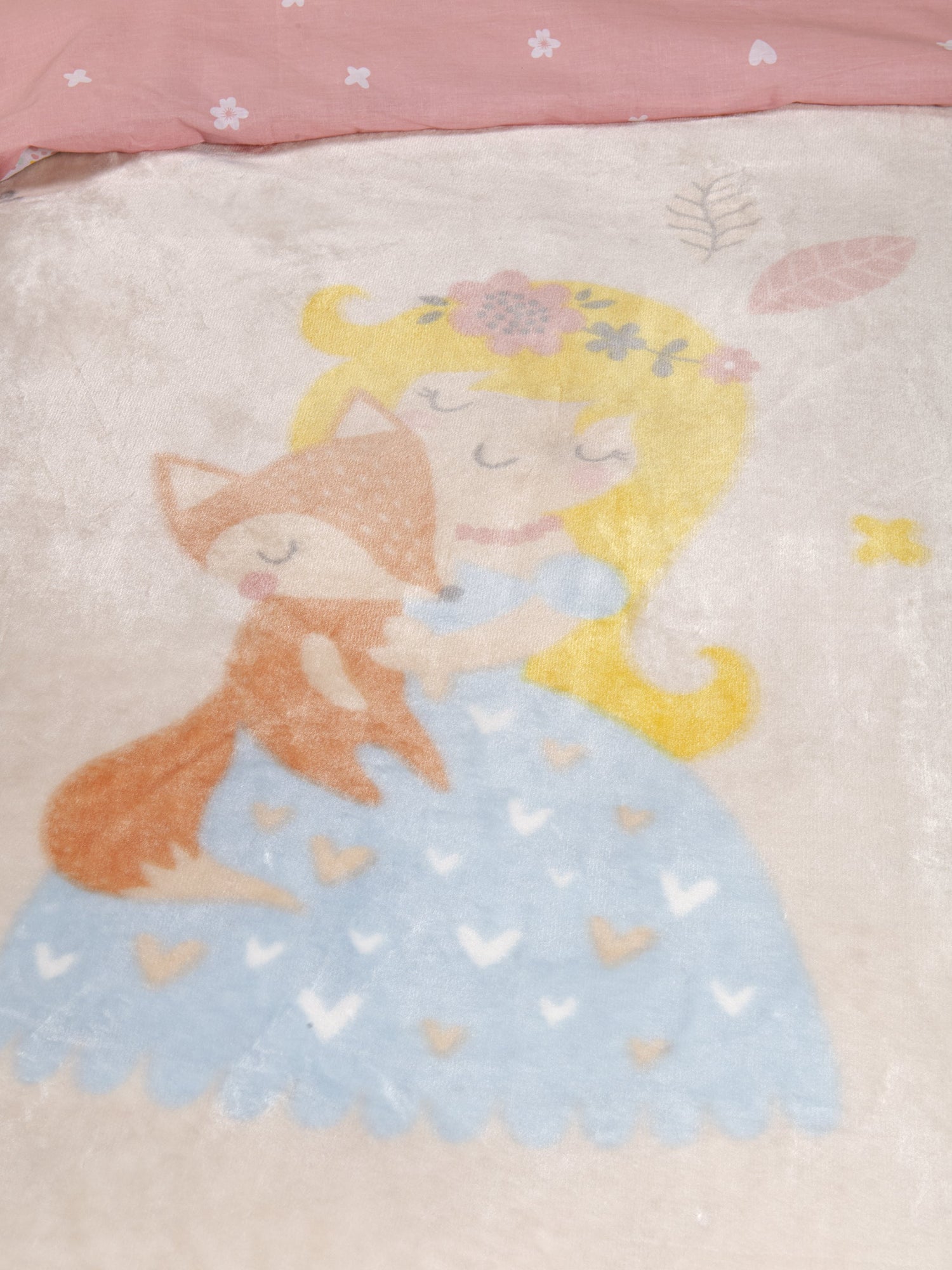 Κουβέρτα Βελουτέ Μονή 160x220 - Forest Fairy