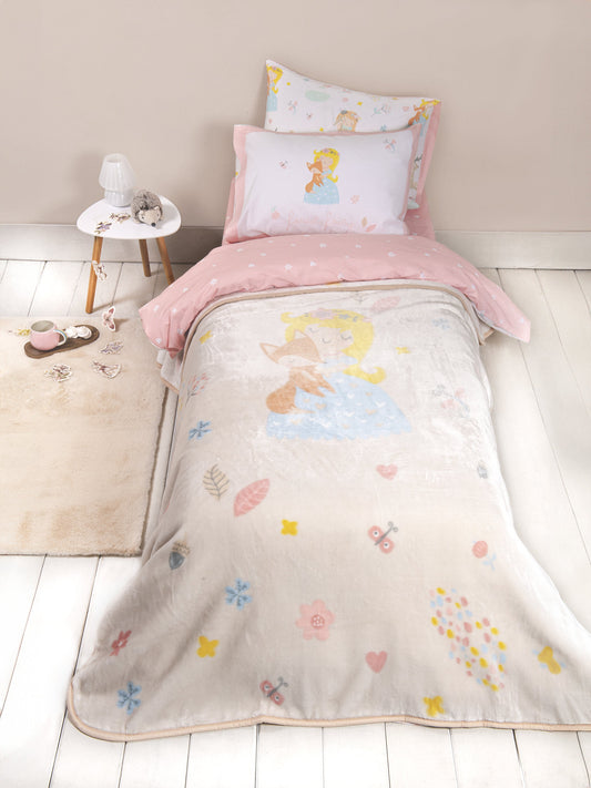 Κουβέρτα Βελουτέ Μονή 160x220 - Forest Fairy