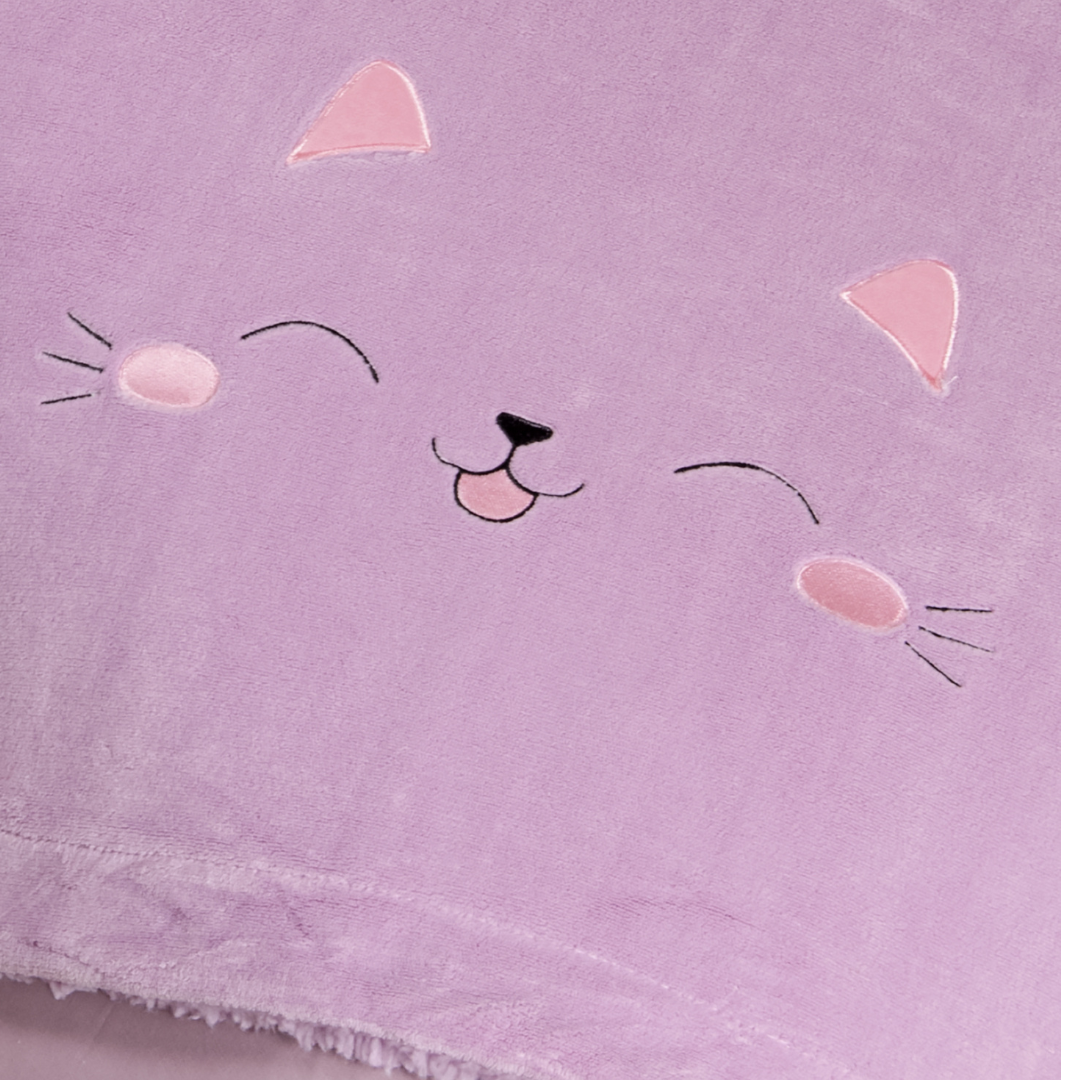 Κουβέρτα Βελουτέ Μονή Λιλά 160x220εκ. Lily  Nima - Nima - MyHouseandKids