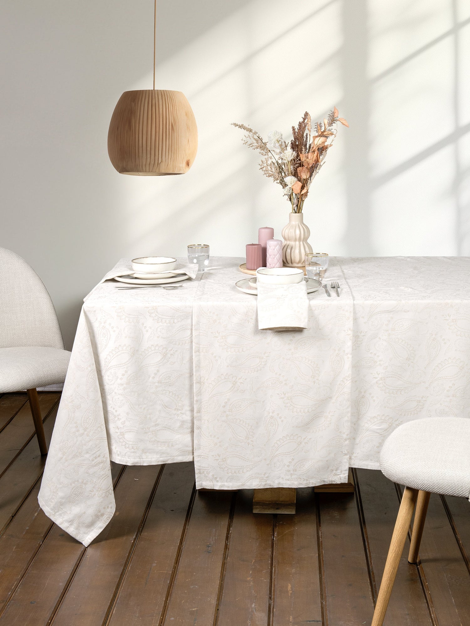 Τραπεζομάντηλο 160x265 - Flow Beige