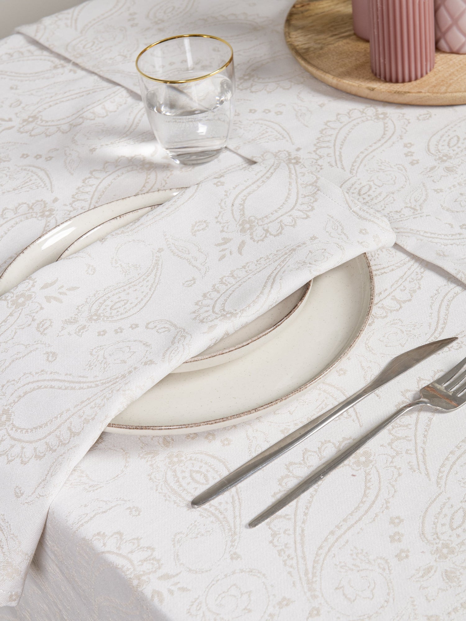 Τραπεζομάντηλο 160x265 - Flow Beige