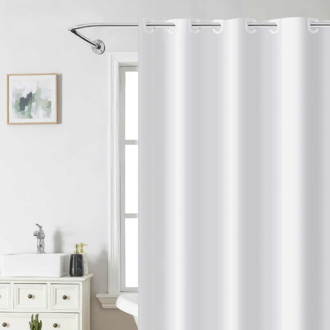 Κουρτίνα Μπάνιου 180×200 Λευκό Nima - Nima - MyHouseandKids