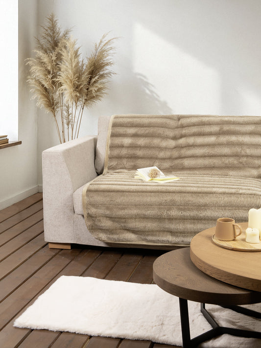 Ριχτάρι Αντιολισθητικό 180x300 - Lunetta Beige