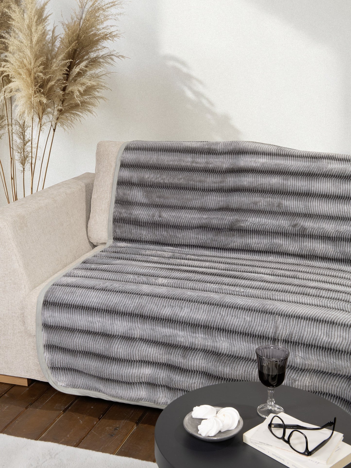Ριχτάρι Αντιολισθητικό 180x300 - Lunetta Light Gray