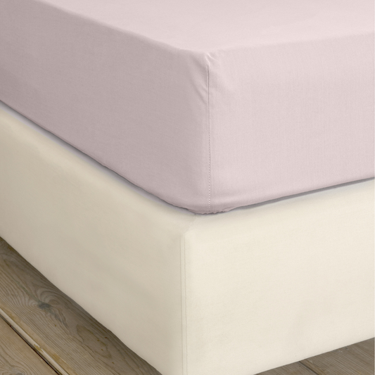 Σεντόνι Βαμβακοσατέν Γίγας με Λάστιχο 185x200x35εκ. Superior Satin Smoked Rose ΝΙΜΑ - Nima - MyHouseandKids