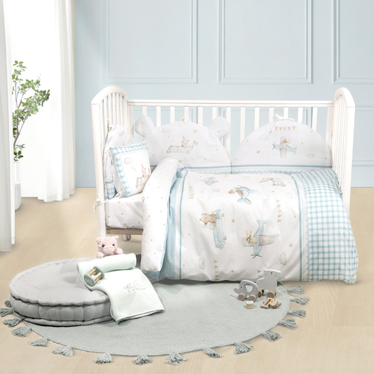 Βρεφικά Σεντόνια Λίκνου Σετ 2τμχ 70x110εκ. Joy Ride - Nima - MyHouseandKids