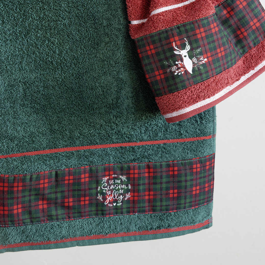 Χριστουγενιατικες Πετσέτες Σετ 2 Τεμ.  Cheerful - Nima - MyHouseandKids