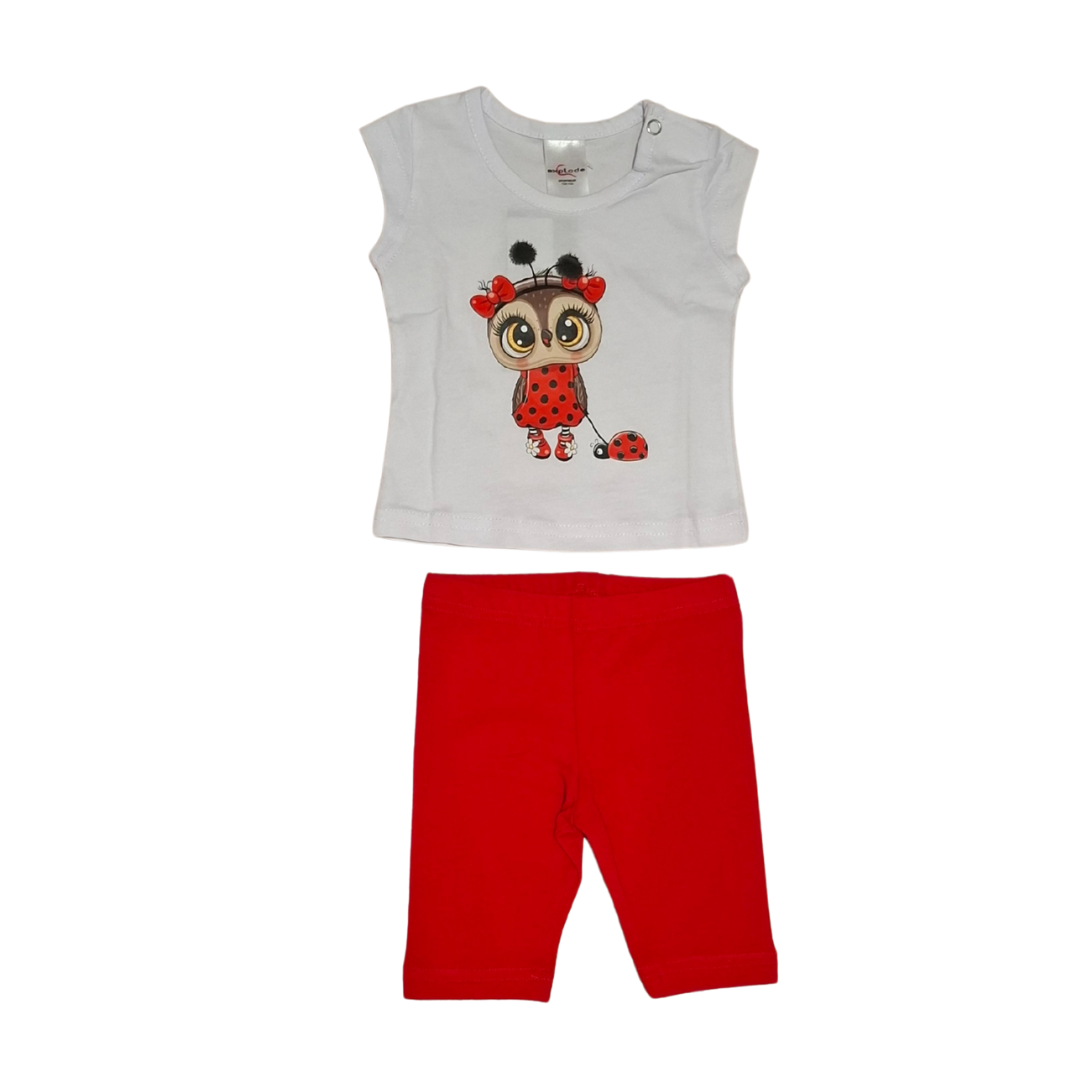  Βρεφικό Σετ 2 Τεμ. Λευκό - Prod - MyHouseandKids