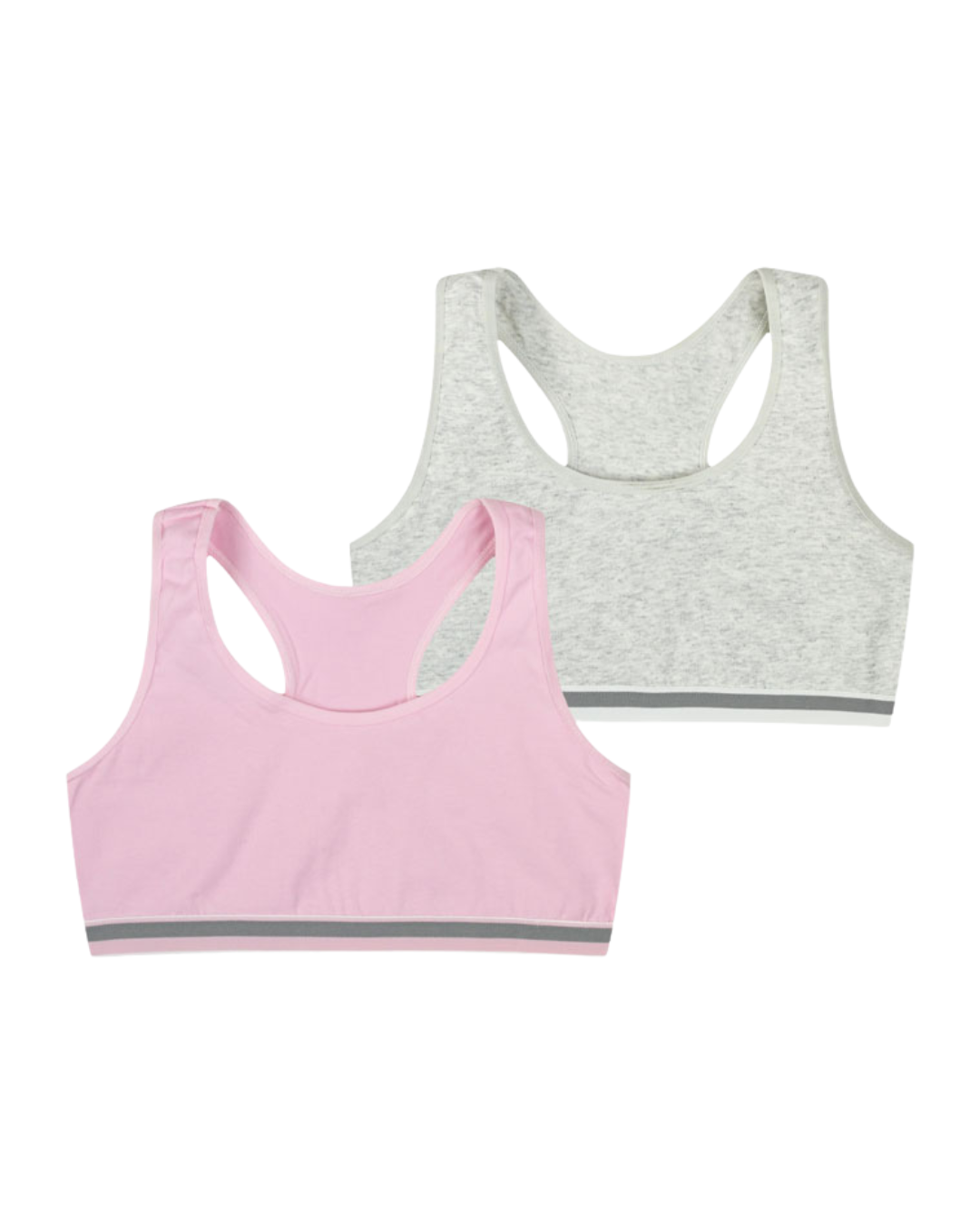 Μπουστάκια Σετ. 2 Tεμ. Γκρι - Ροζ - Energiers - MyHouseandKids