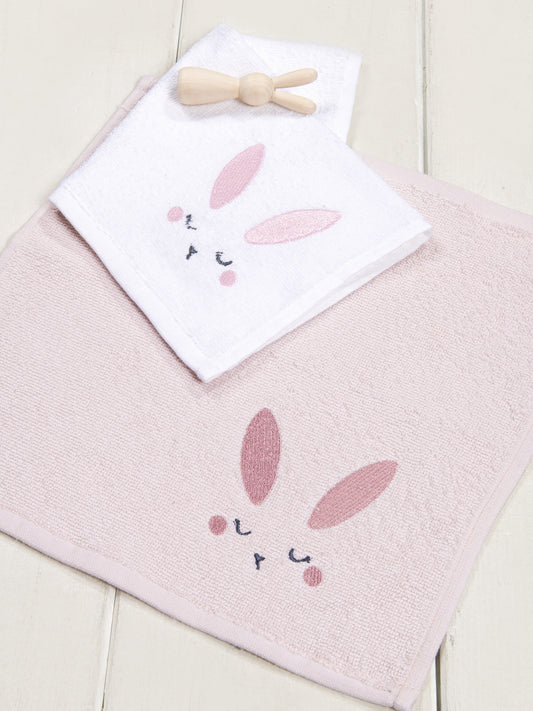 Σετ Πετσέτες (2 x 30x30) - Sweet Bunny