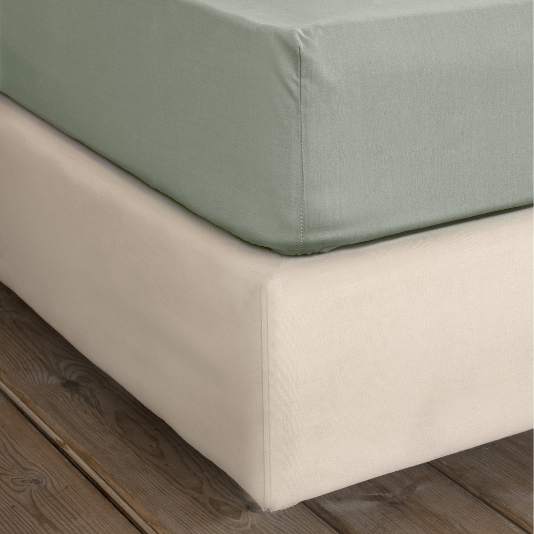 Κατωσέντονο με Λάστιχο Γίγας Unicolors  Rock Green 185x205+35cm NIMA-unicolors-rock-green-185x205-35cm-nima-lefka-eidi-krevatokamara-katosentono-lastixo-vamvakera-unicolors-nimahome-myhouseandkids