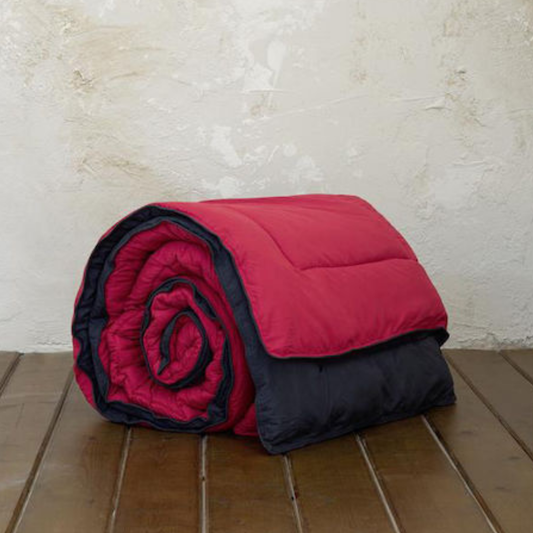 Πάπλωμα Υπέρδιπλο 220x240 Abalone Ruby Red / Black - NimaHome - MyHouseandKids