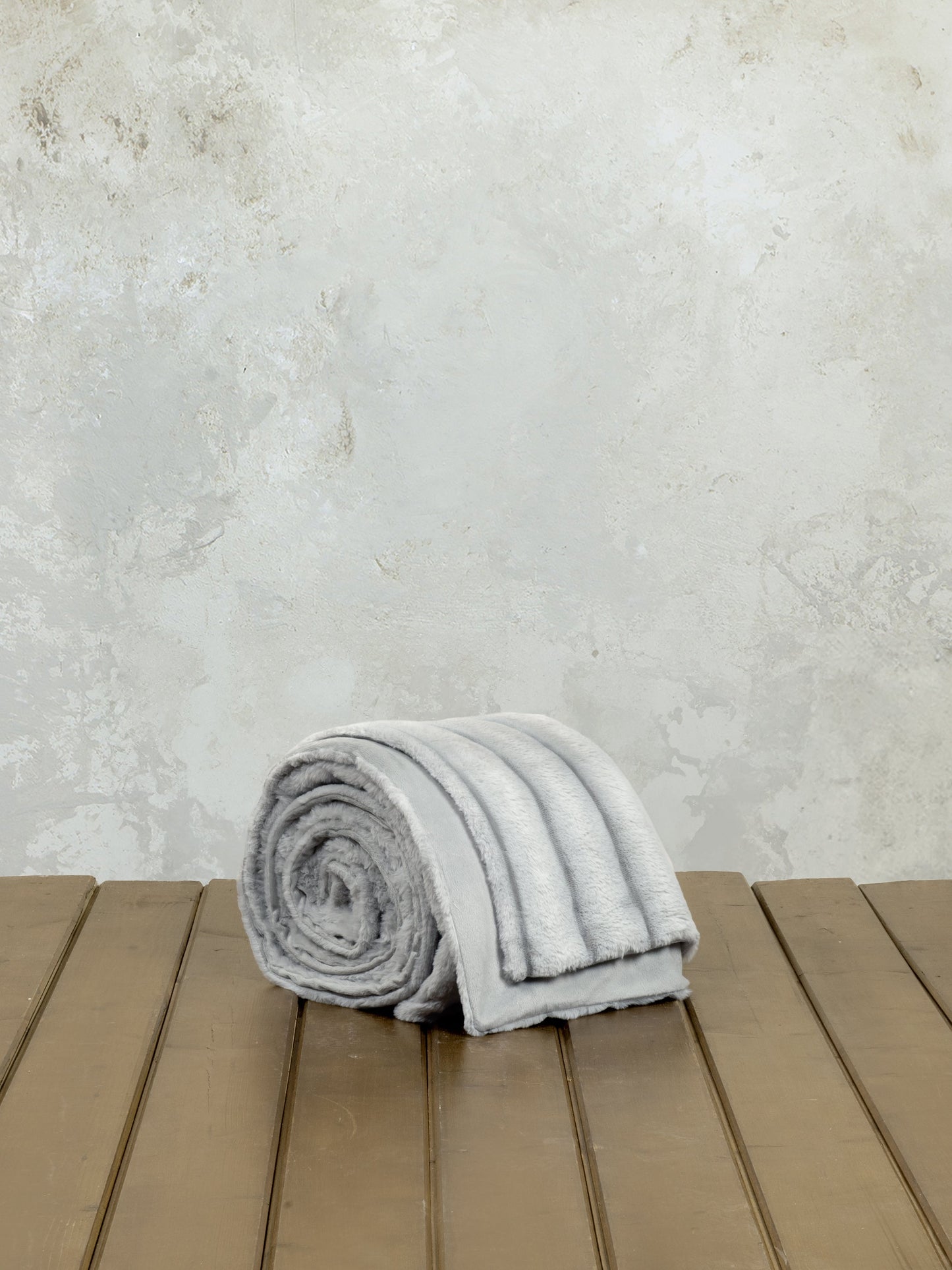 Κουβέρτα Υπέρδιπλη 220x240 - Carezza Light Gray
