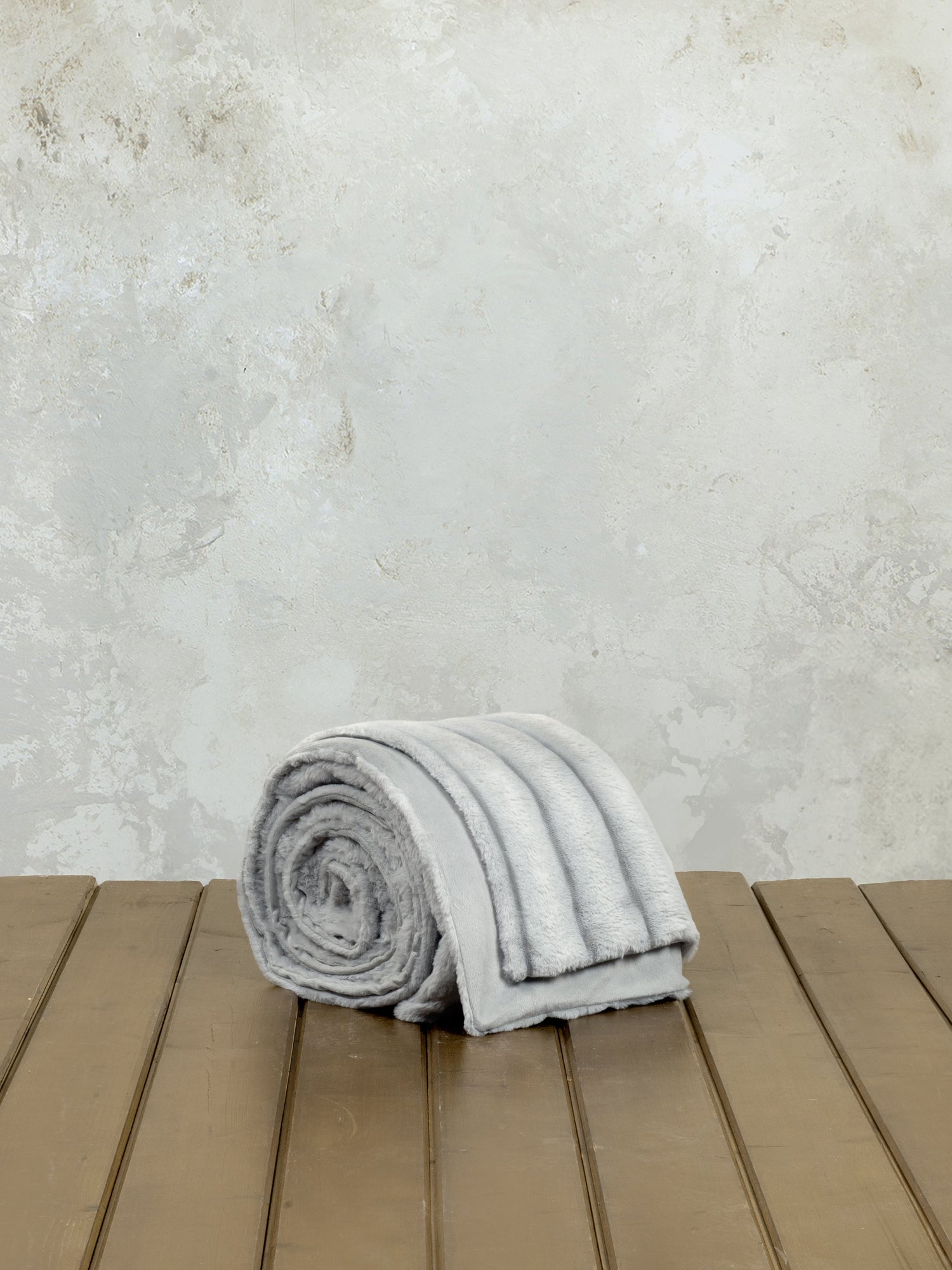 Κουβέρτα Υπέρδιπλη 220x240 - Carezza Light Gray