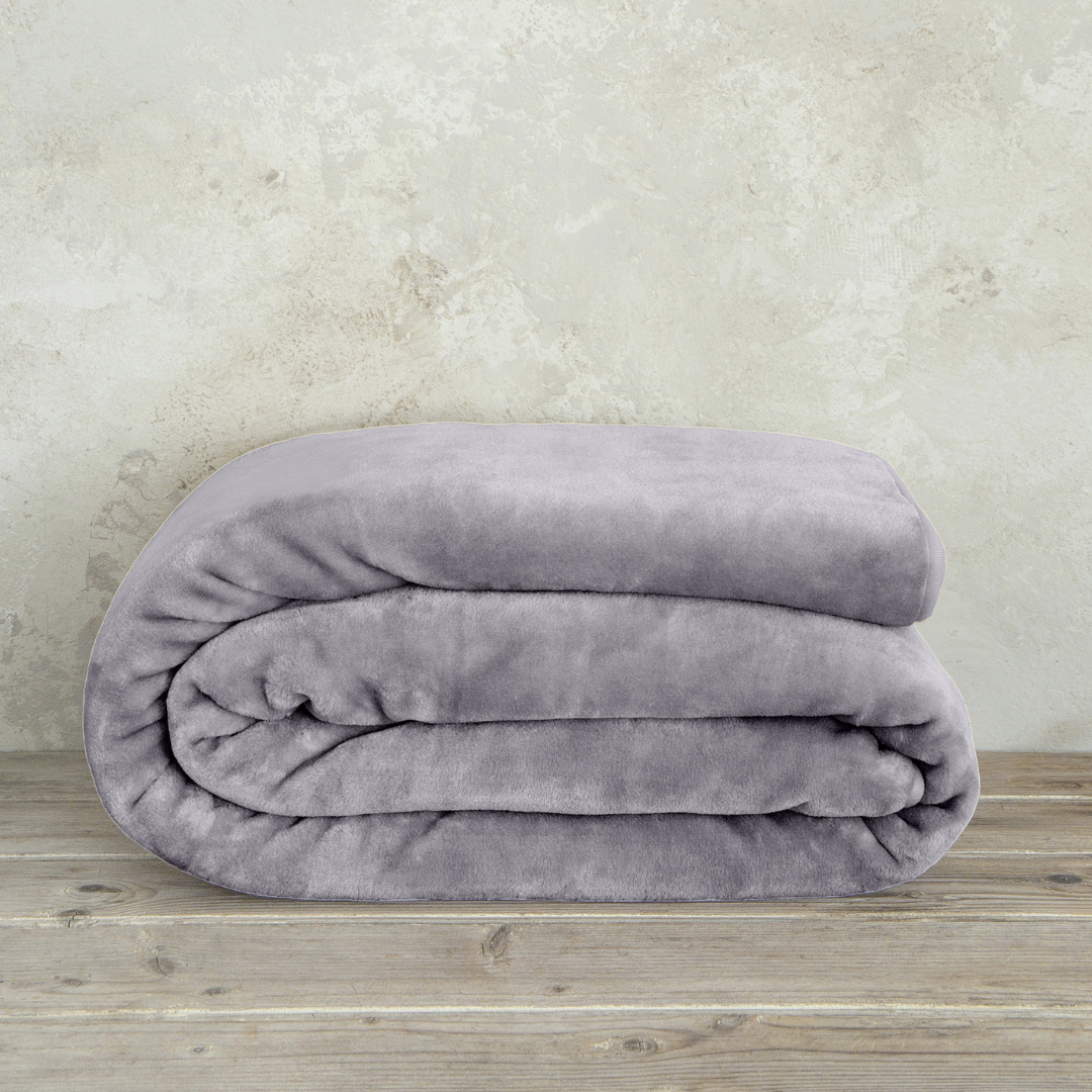 Κουβέρτα Βελουτέ 220x240 Smoky Lilac Υπέρδιπλη Nima Home - Nima - MyHouseandKids