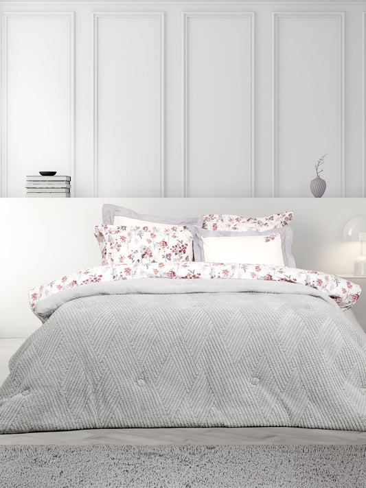 Κουβέρτα/Πάπλωμα Υπέρδιπλο 220x240 - Velva Light Gray