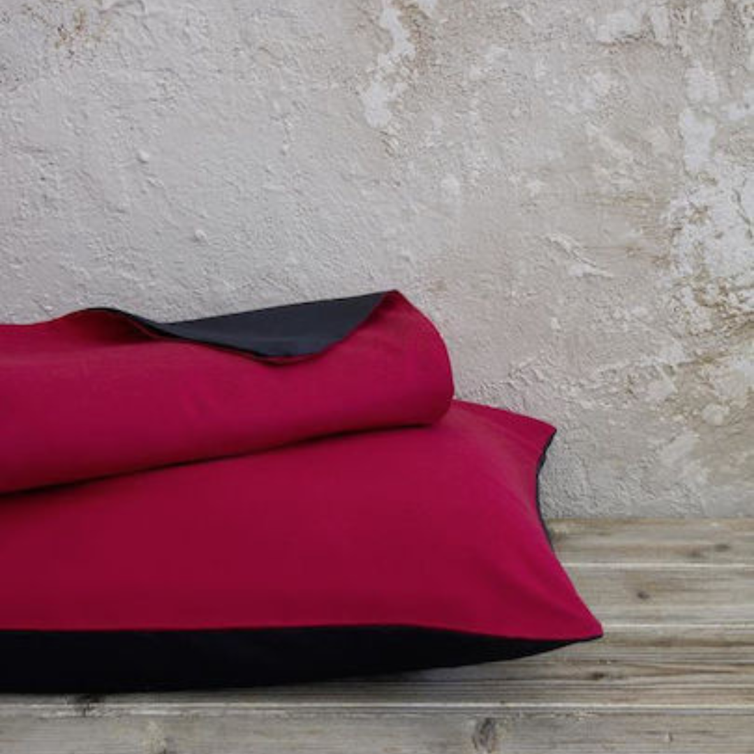  Πάπλωμα Υπέρδιπλο 220x240cm Abalone Ruby Red - Black Nima - Nima - MyHouseandKids