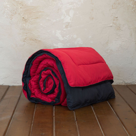 Πάπλωμα Υπέρδιπλο 220x240cm Abalone Ruby Red - Black Nima - Nima - MyHouseandKids