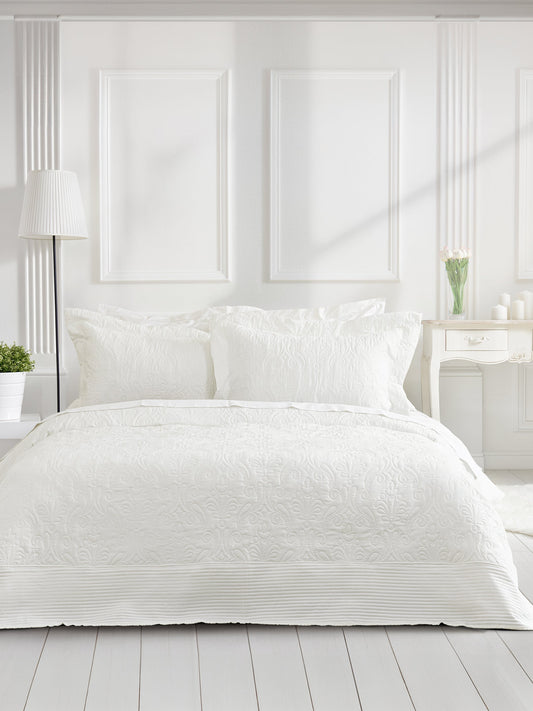 Σετ Κουβερλί 240x260 - Harmony Off White