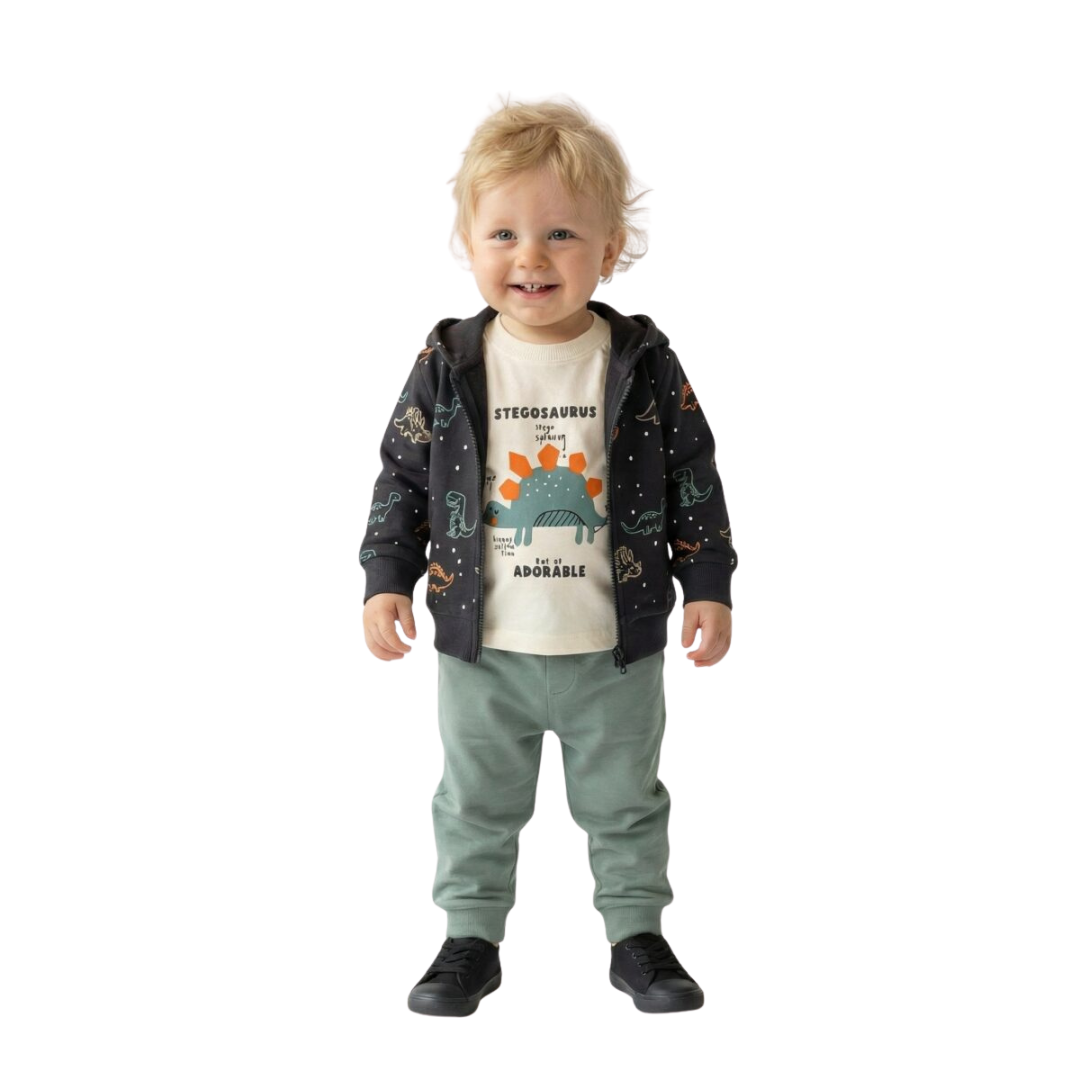 Σετ 3 Τεμ. Αχνούδιαστο Aνθρακί Trax 45050 - Trax - MyHouseandKids