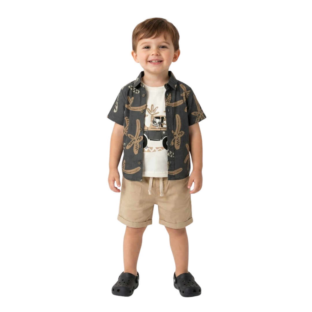 Σετ 3 Τεμ.  Aνθρακί Trax 49445 - Trax - MyHouseandKids