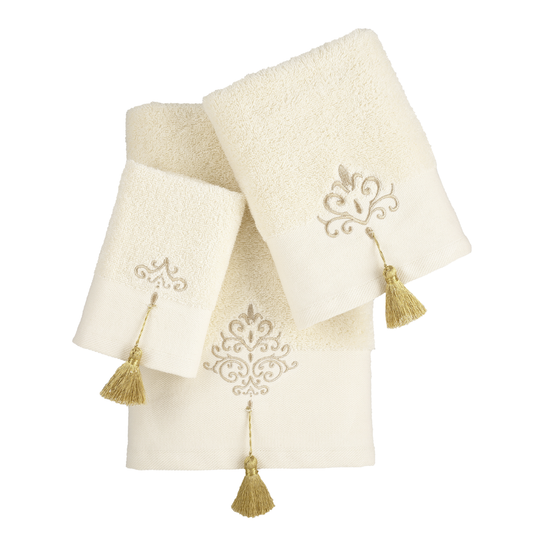 Πετσέτες Μπάνιου Σετ 3τμχ Emeline Off White 480gr/m² - Nima - MyHouseandKids