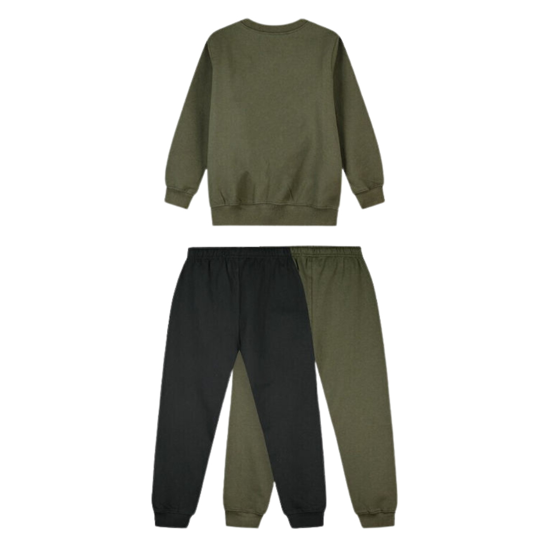 Φόρμα Φούτερ Σετ 3 Τεμ Χακί Energiers 13-126087-0 - Energiers - MyHouseandKids