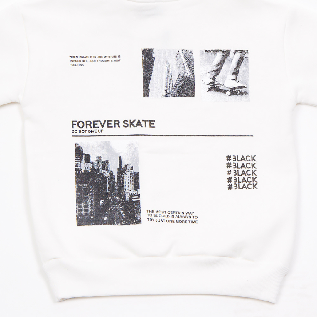 Σετ 3 Τεμ Εκρού "Forever Skate" - Trax - MyHoyseandKids