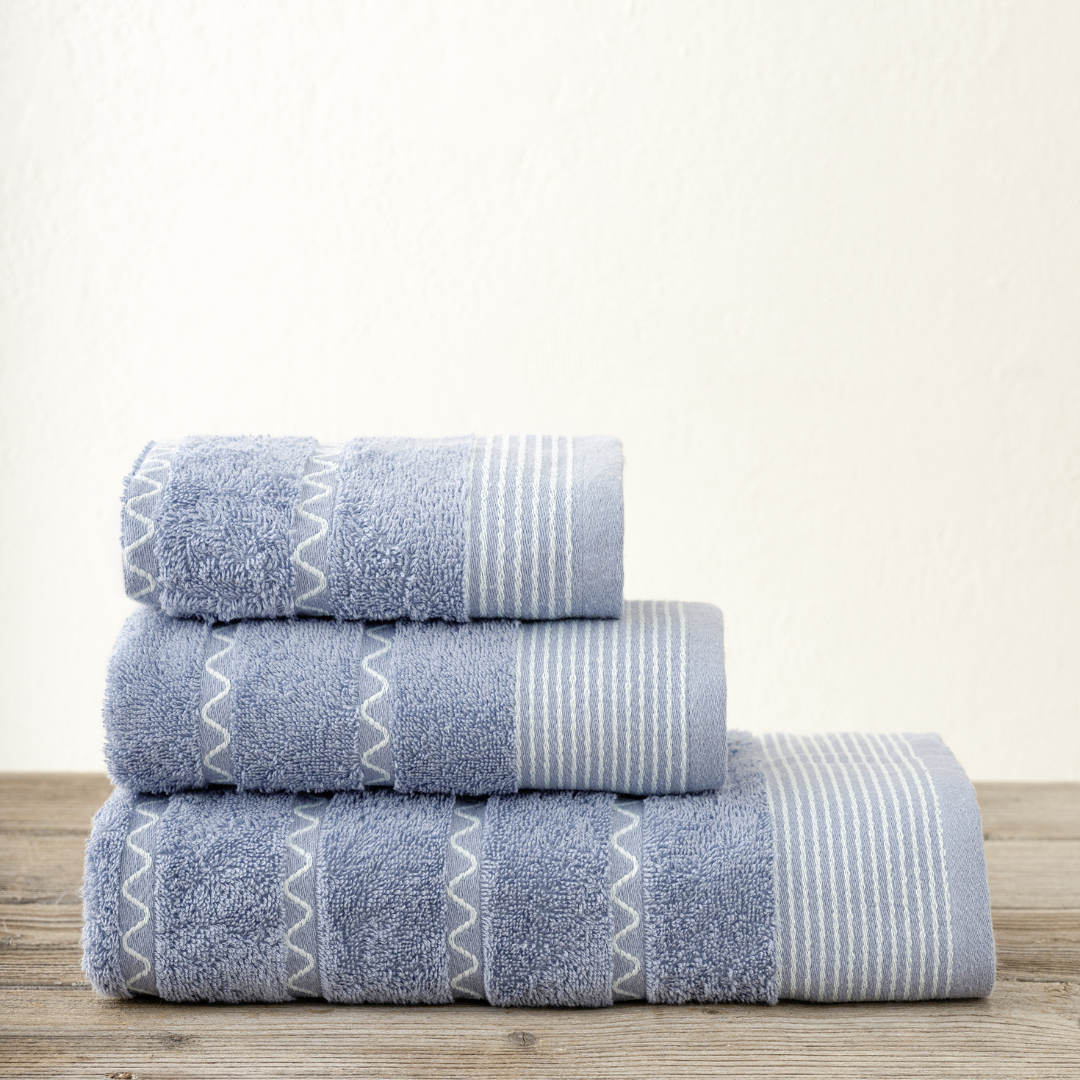 Σετ Πετσέτες 3 Τεμ. Mayfair Blue  Σε Κουτί KOCOON - Kocoon - MyHouseandKids
