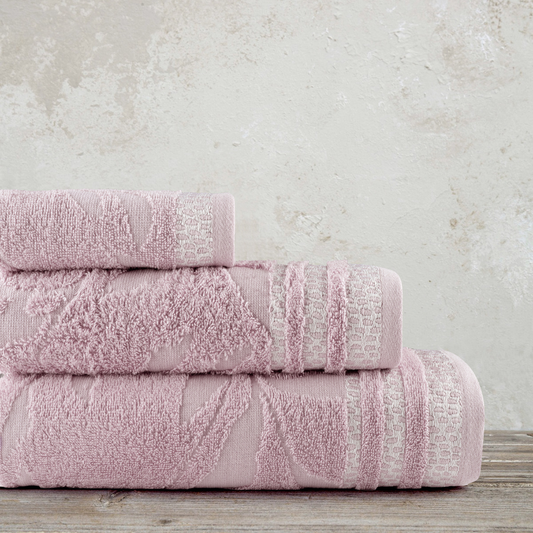 Πετσέτες Μπάνιου 3τμχ Melody Ροζ 420gsm - Nima - MyHouseandKids