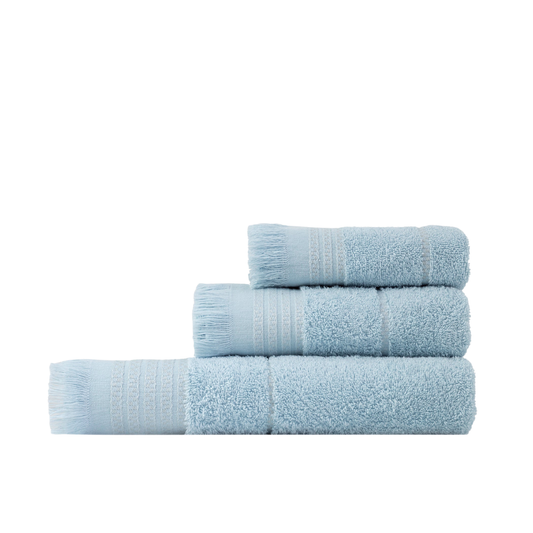 Πετσέτες Σετ 3 Τεμ. Βαμβακερές Plush Light Blue 480gr/m² Nima - Nima - MyHouseandKids
