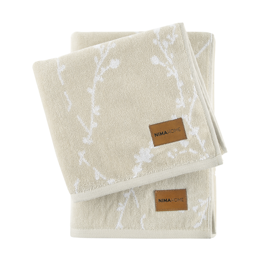 Πετσέτες Μπάνιου Σετ 3τμχ Semeli Ekrou - Nima - MyHouseandKids