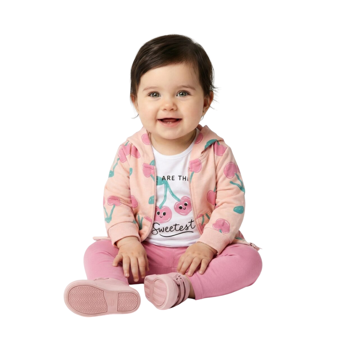 Σετ 3 Τεμ. Αχνούδιαστο Ροζ Trax 45010 - Trax - MyHouseandKids