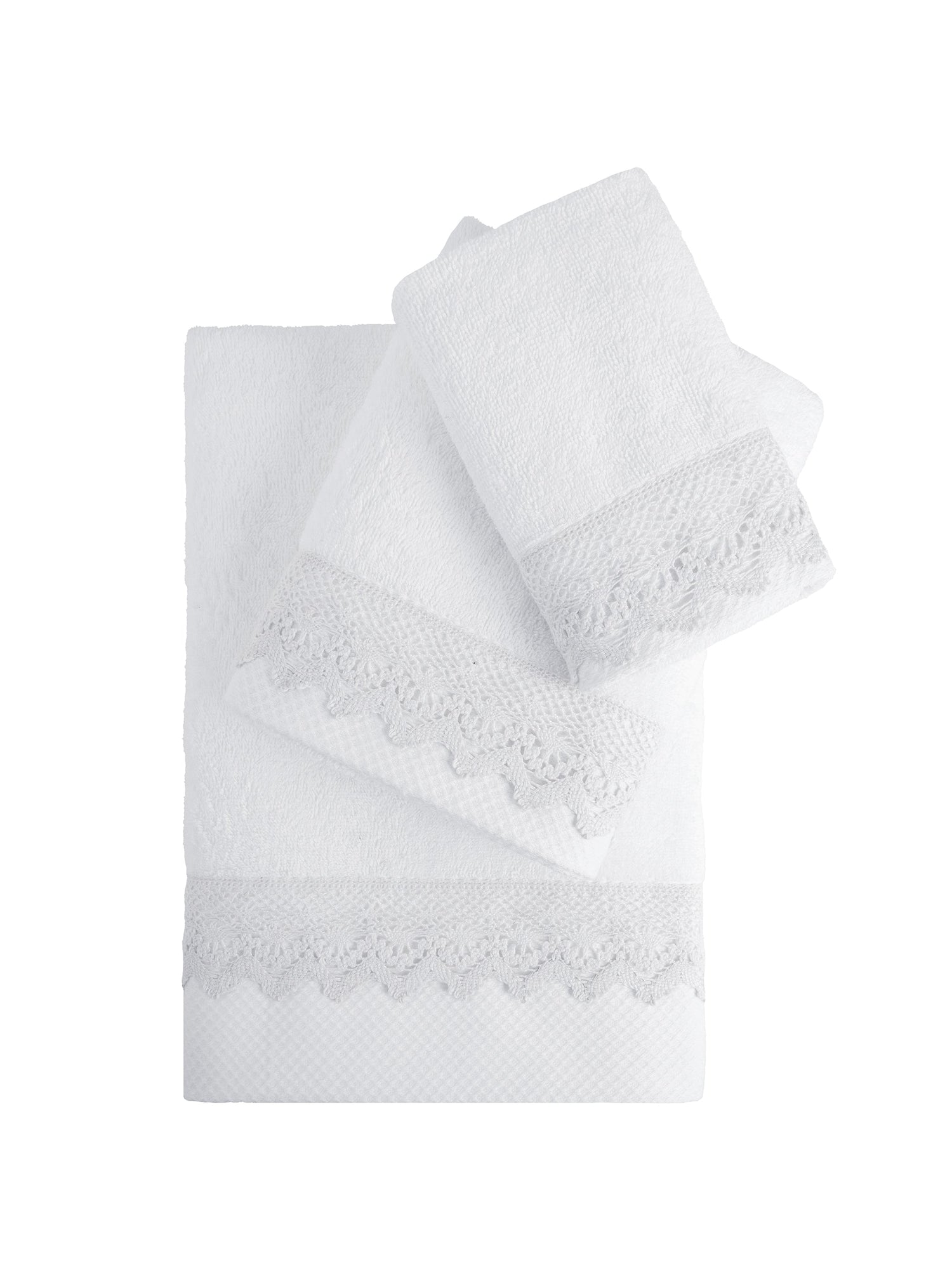 Σετ Πετσέτες (30x50 + 50x90 + 70x140) - Demur White