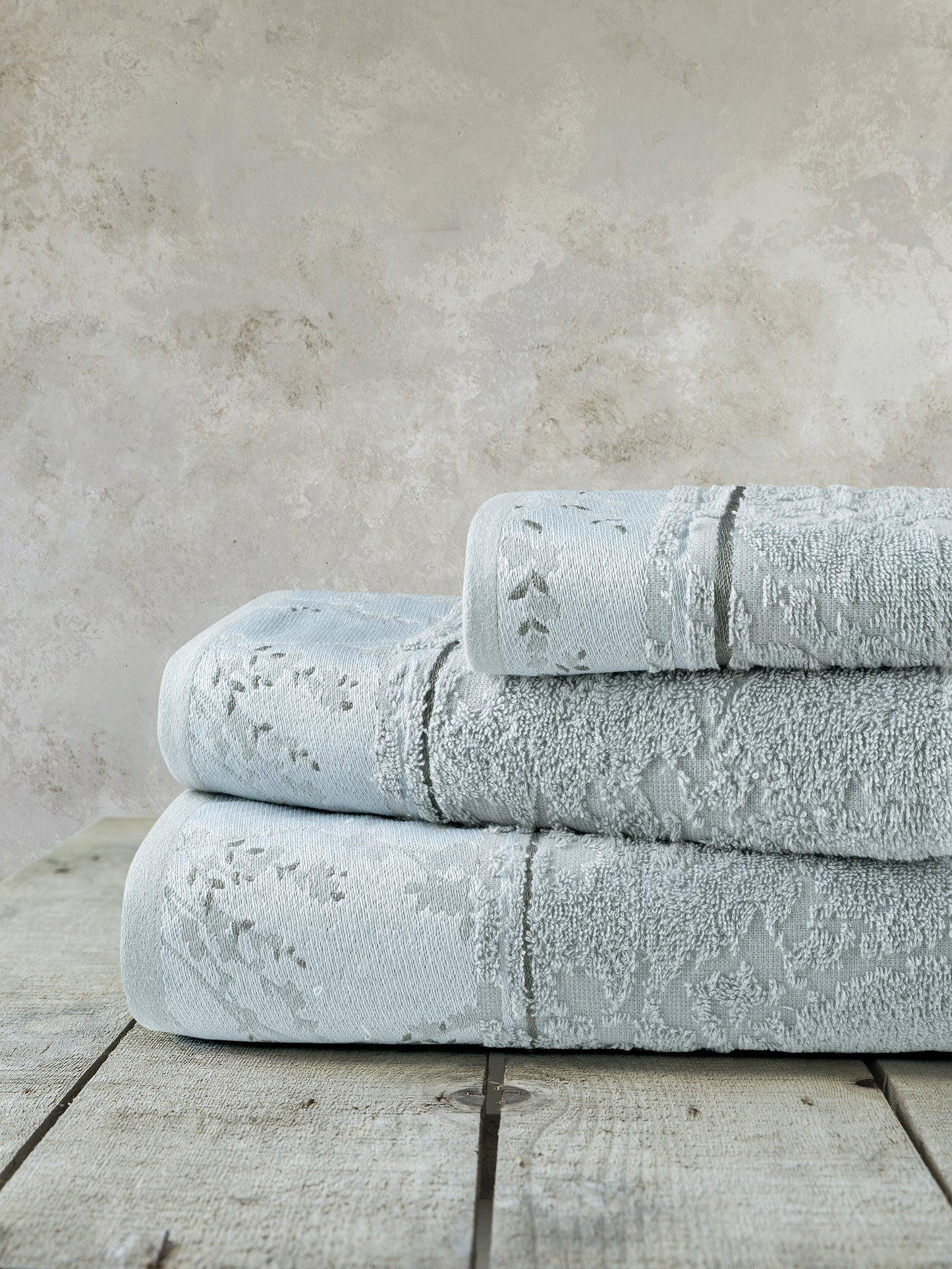 Σετ Πετσέτες (30x50 + 50x90 + 70x140) - Inverno Light Blue