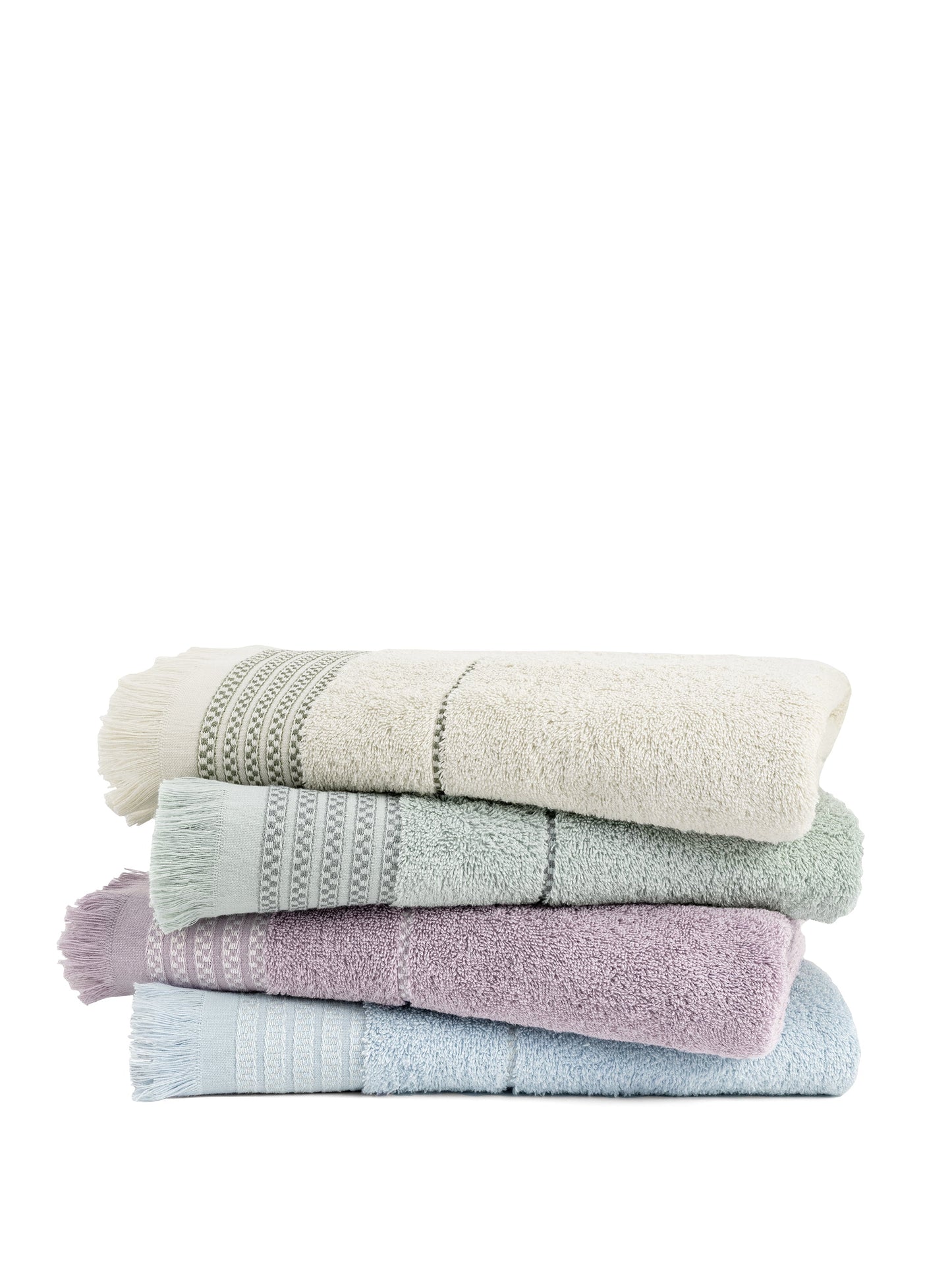 Σετ Πετσέτες (30x50 + 50x90 + 70x140) Plush - Dusty Lilac
