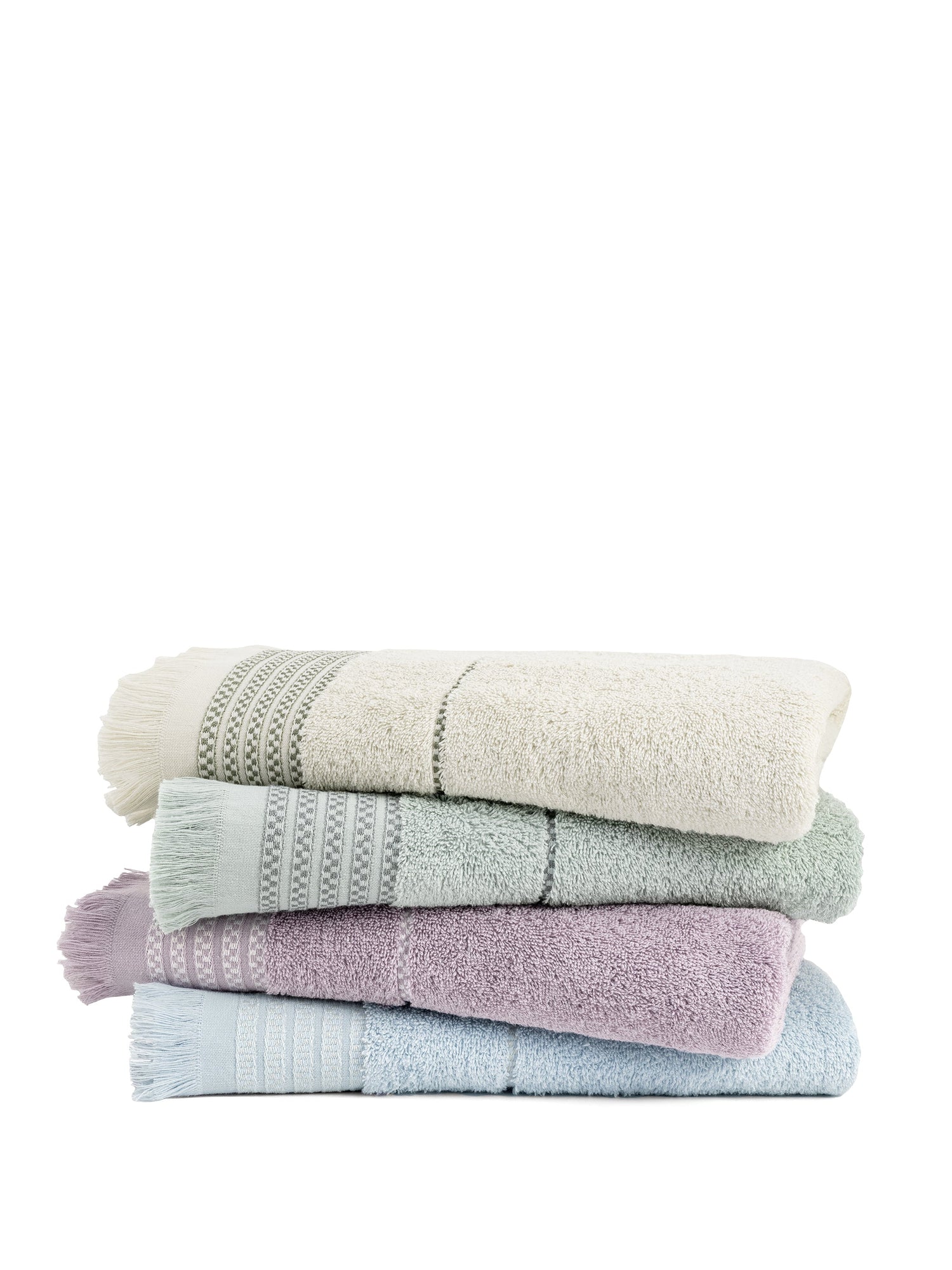 Σετ Πετσέτες (30x50 + 50x90 + 70x140) Plush - Dusty Lilac