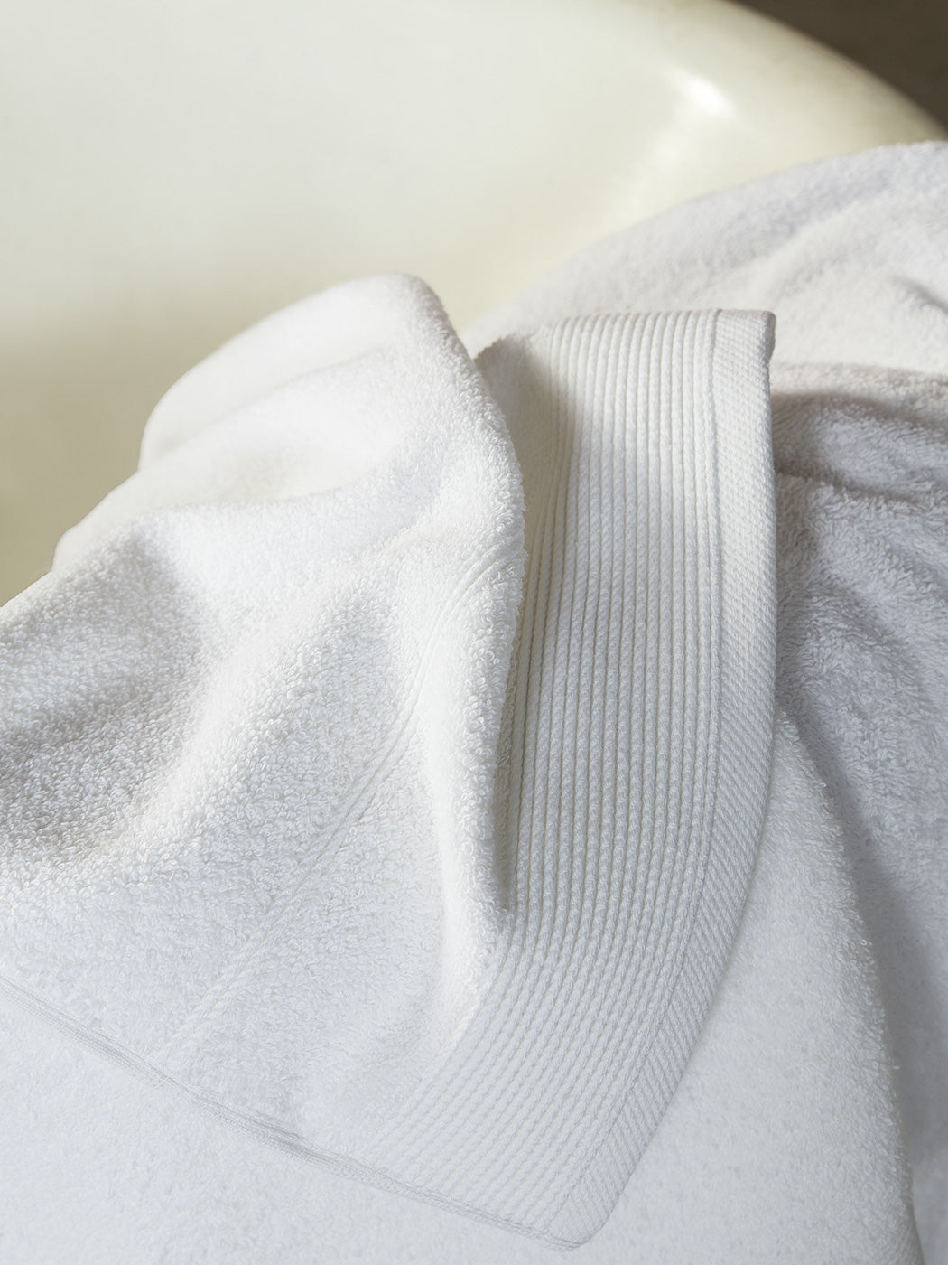 Πετσέτα 30x50 Ritz - White - Πενιέ 600gsm - 100% Βαμβάκι