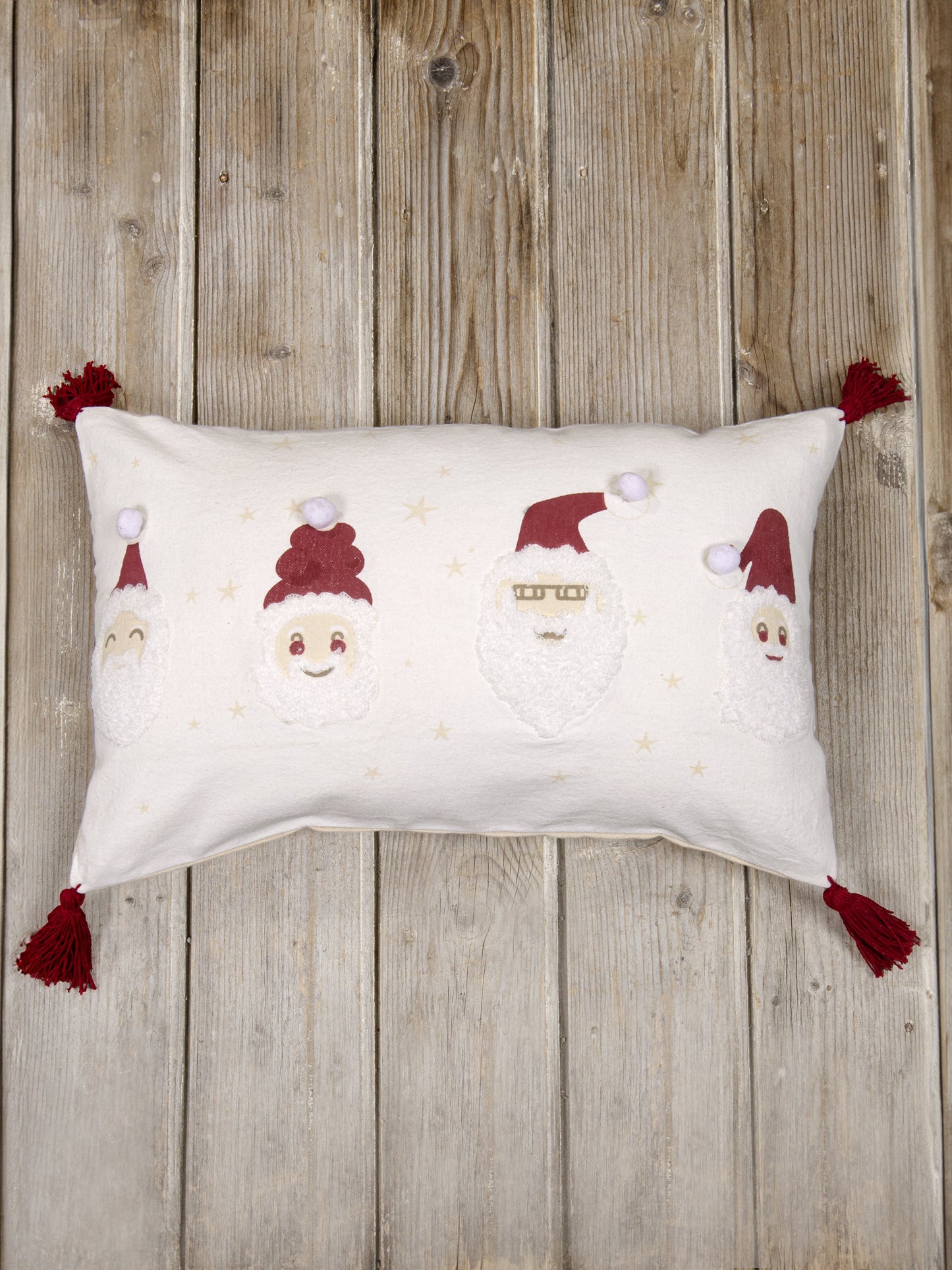 Διακοσμητική Μαξιλαροθήκη 35x55 - Happy Santa