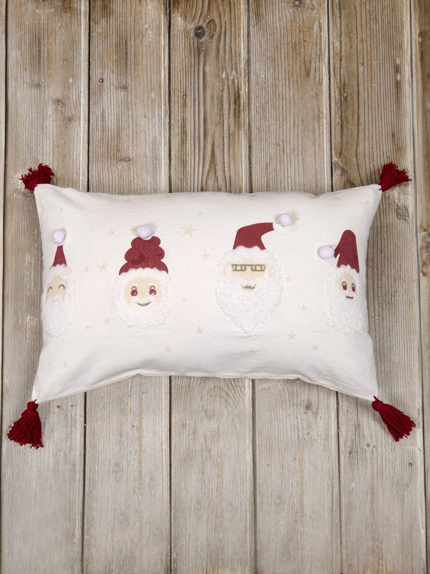 Διακοσμητική Μαξιλαροθήκη 35x55 - Happy Santa